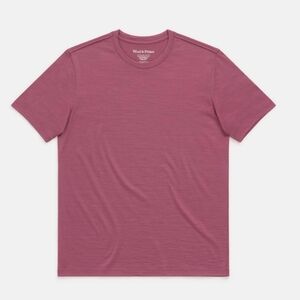 Wool & Prince Crew Neck Tee - S